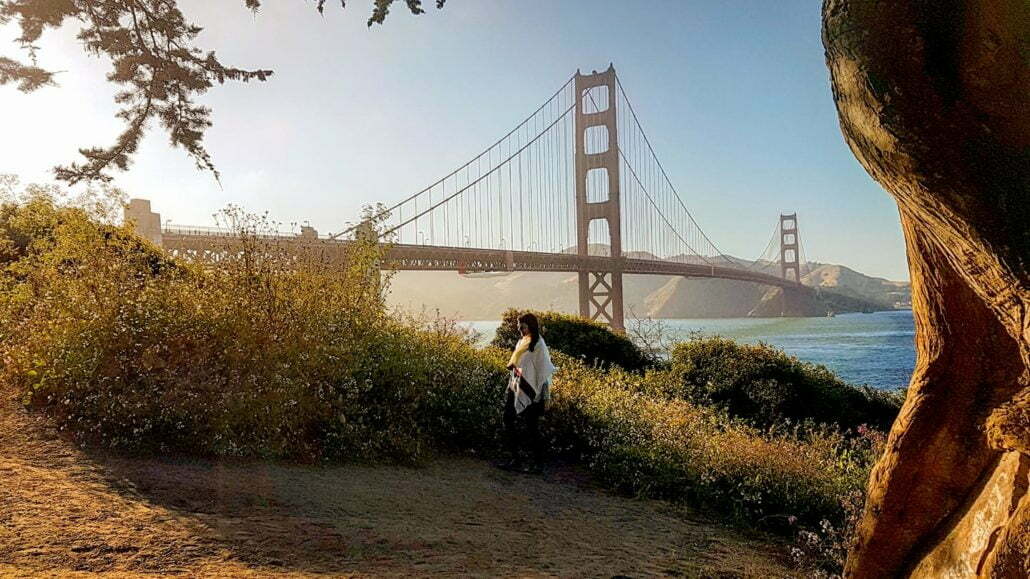O que fazer em San Francisco - Vista lateral da Golden Gate