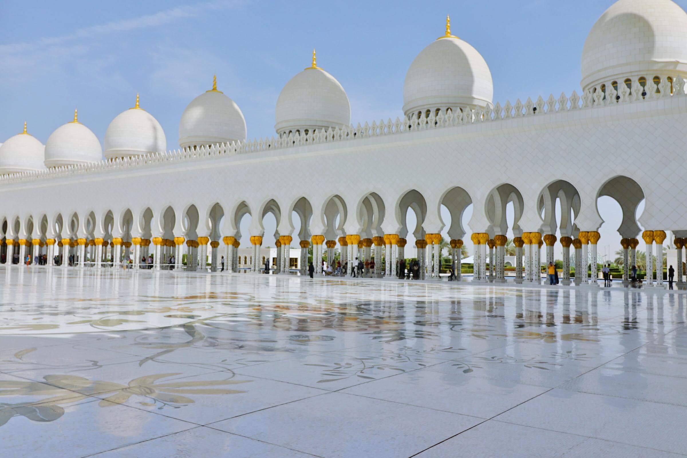 Abu Dhabi - Mesquita Sheikh Zayed