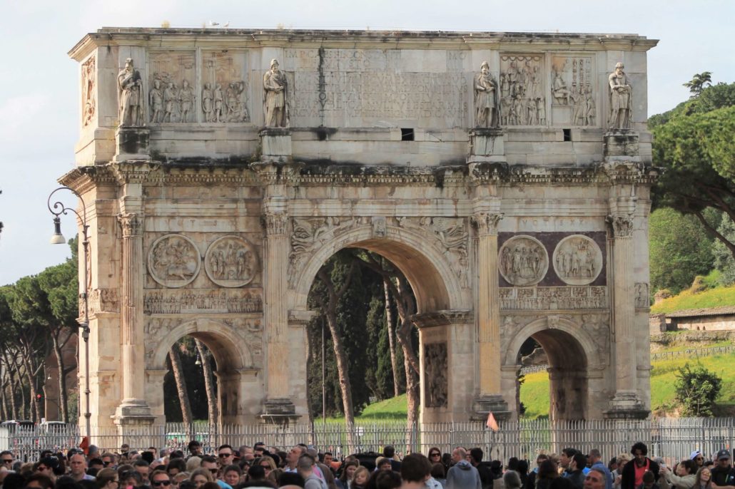 Curiosidades sobre o Império Romano - Arco de Constantino