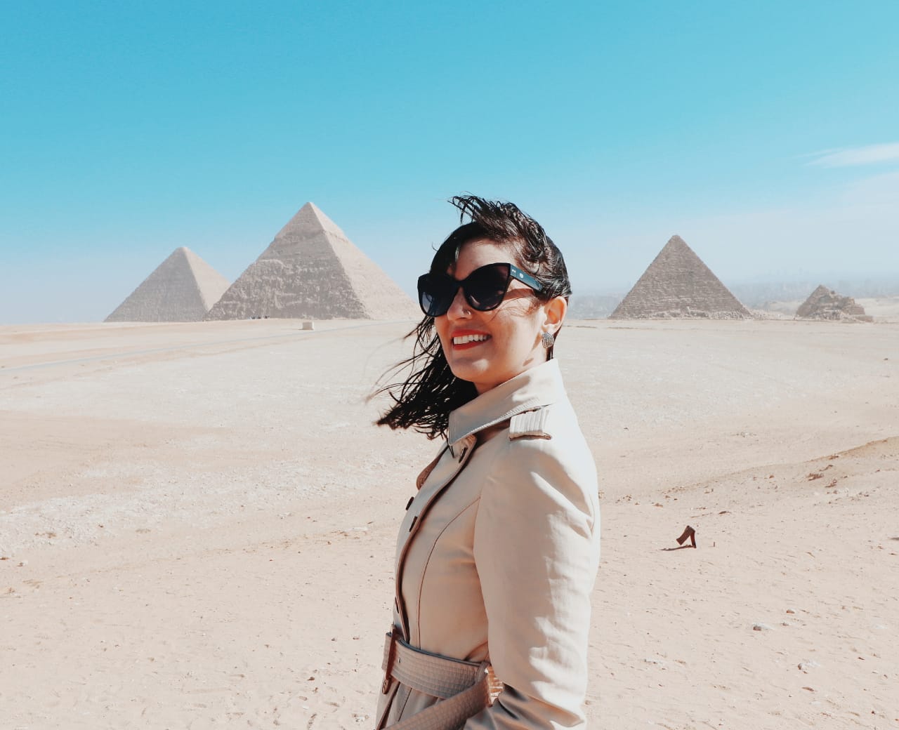 Pontos turísticos do Egito - As famosas pirâmides do sítio arqueológico de Gizé