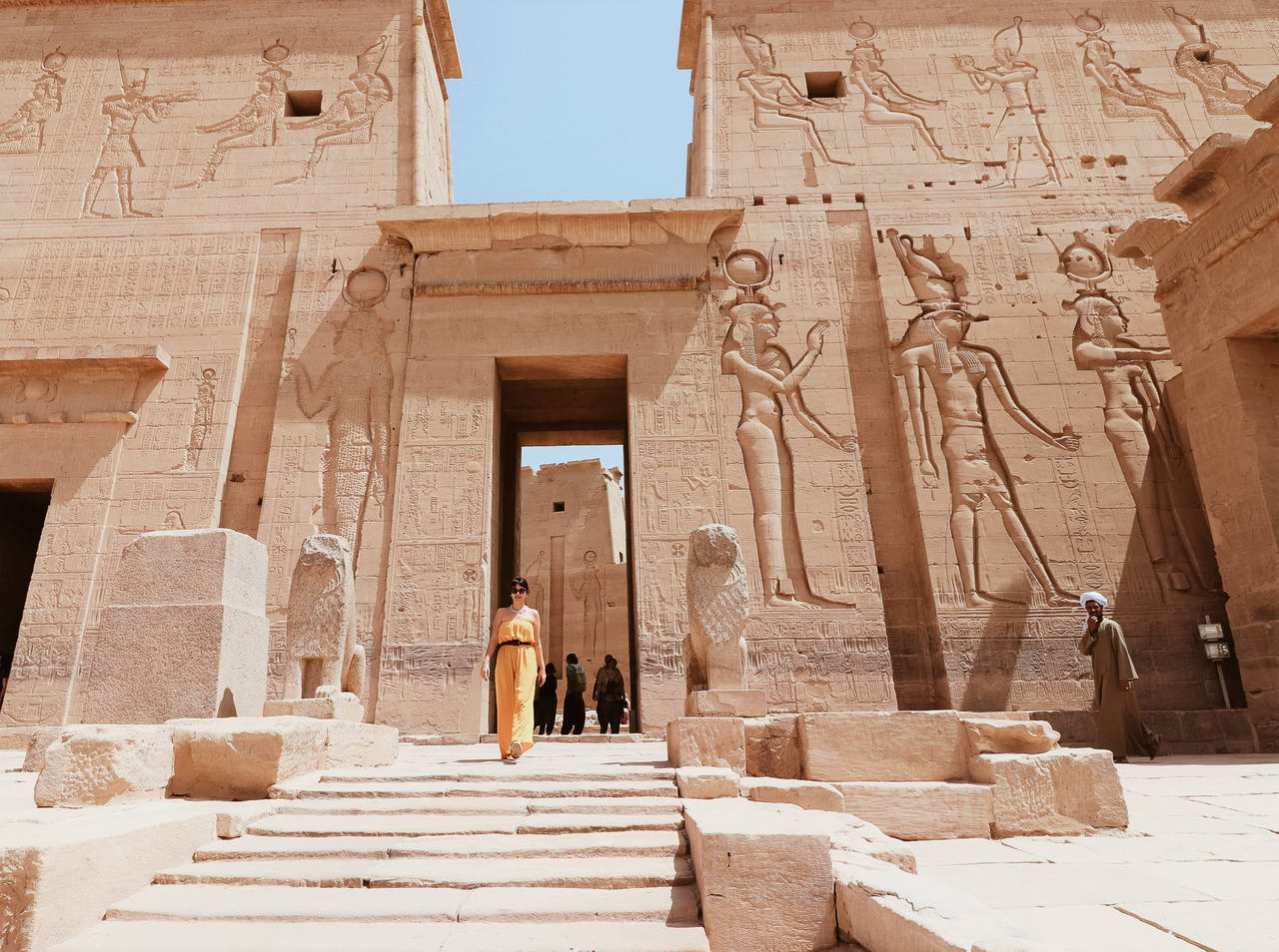 Pontos turísticos do Egito - Templo de Philae em Aswan